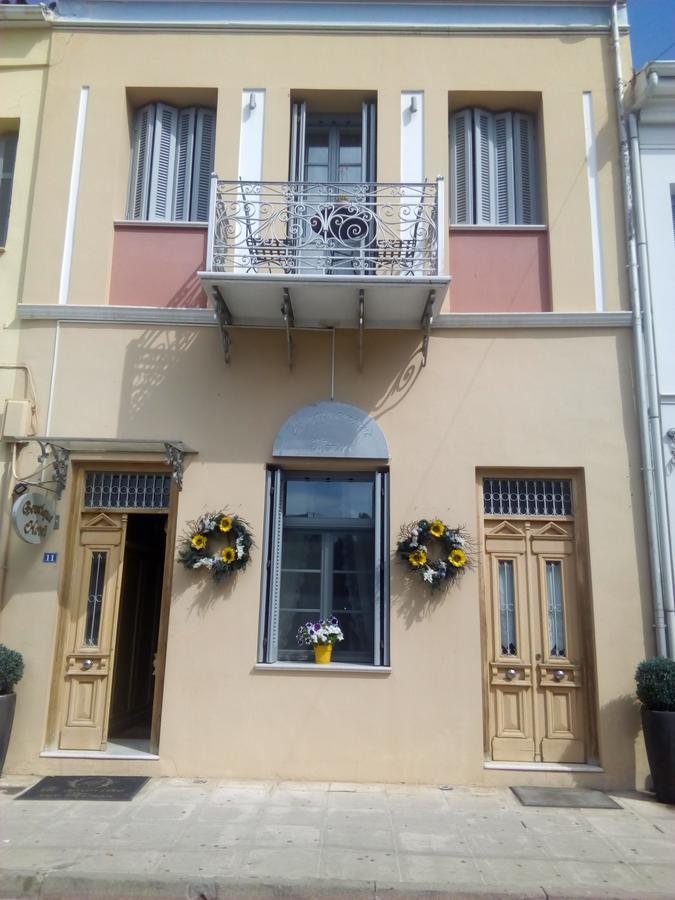 Hotel Arhontiko Pepos Nafpaktos Exterior foto